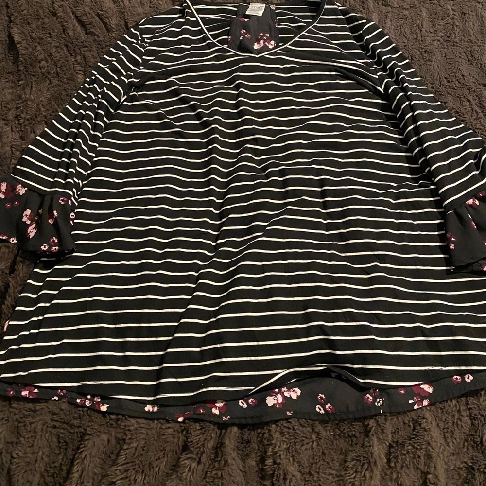 Stripes and floral
